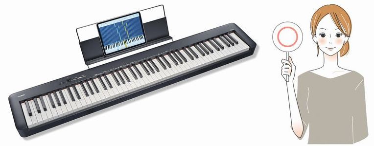 カシオCDP-S110の良い口コミ・評判