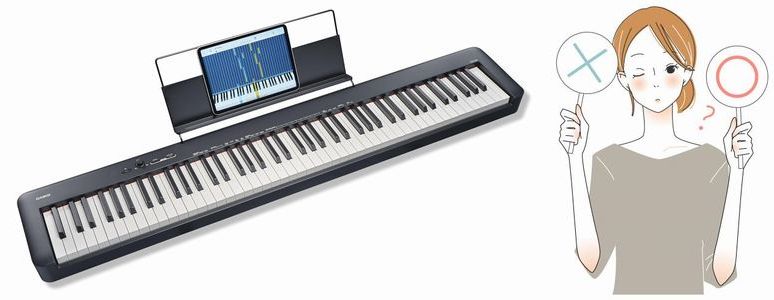 カシオCDP-S110の口コミ・評判まとめ