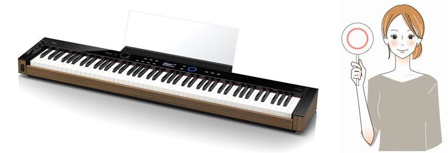 カシオPX-S6000の良い口コミ・評判