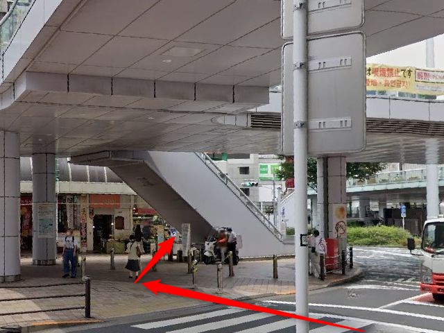 JR北千住駅からナユタス北千住校の行き方