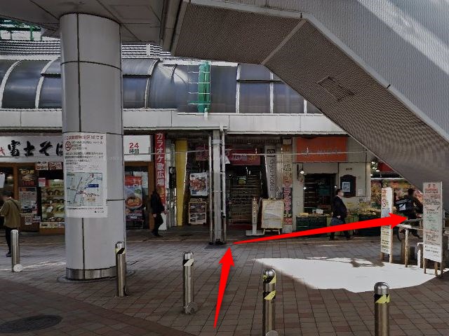 JR北千住駅からナユタス北千住校の行き方