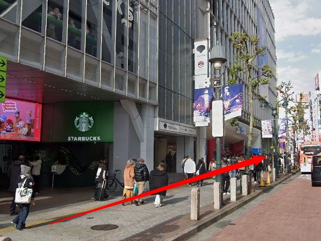 シアーミュージック渋谷校の行き方