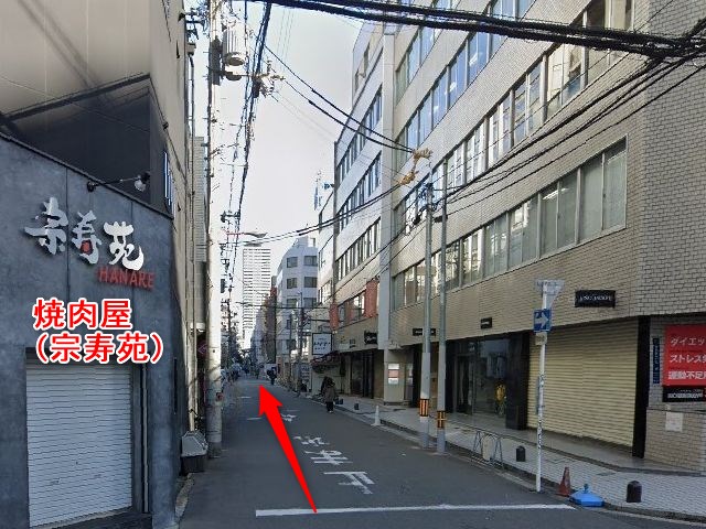 ボーカルレッスンミュウ心斎橋校の行き方